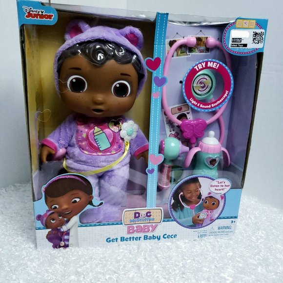 doc mcstuffins get better baby cece